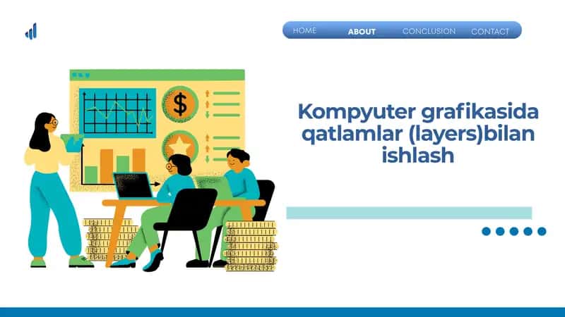 Kompyuter grafikasida qatlamlar (layers)bilan ishlash