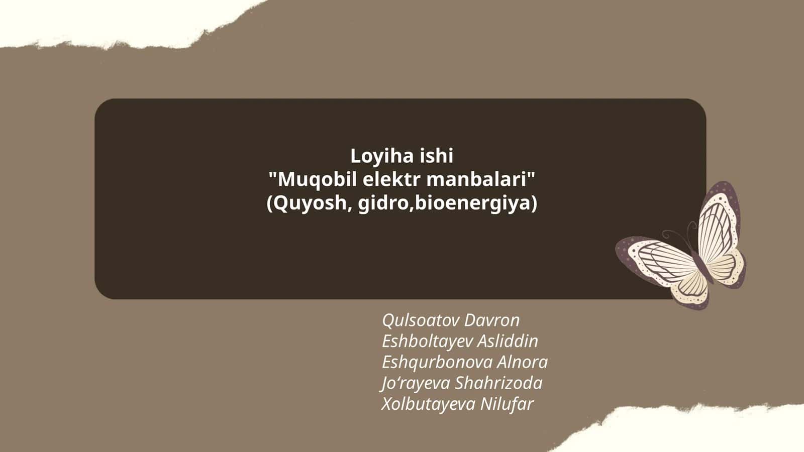 Muqobil elektr manbalari