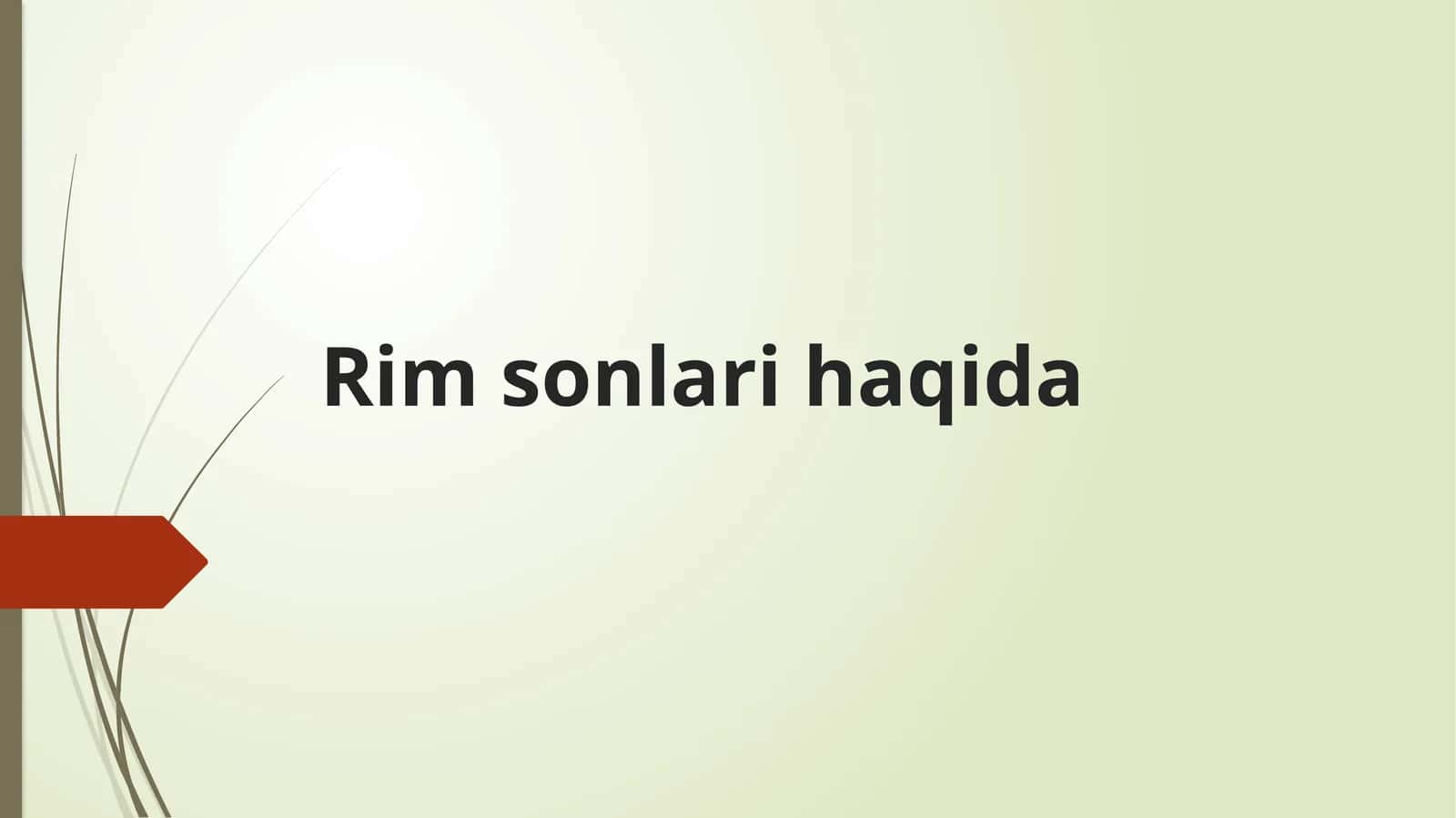 Rimraqamlari