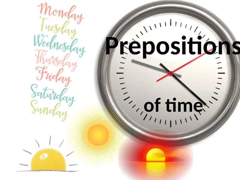 Prepositions of time