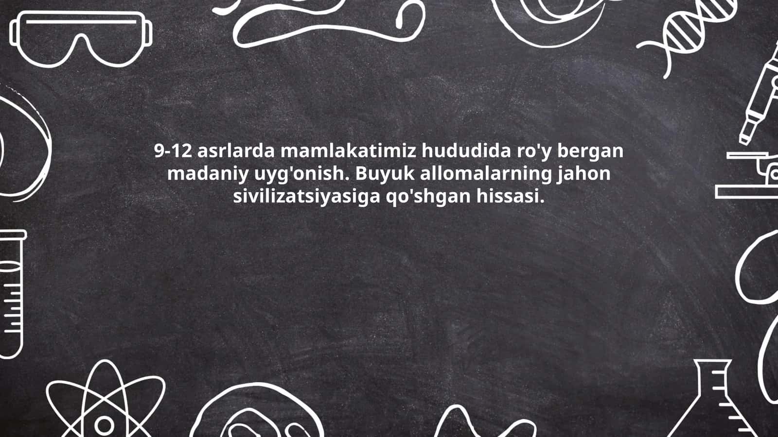 Buyuk Ipak yo'li davridagi madaniy uyg'onish