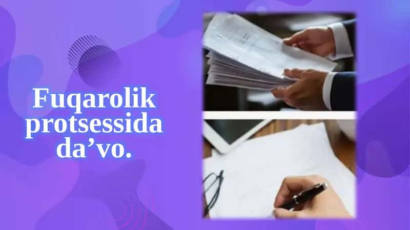 Fuqarolik protsessi dada’vo