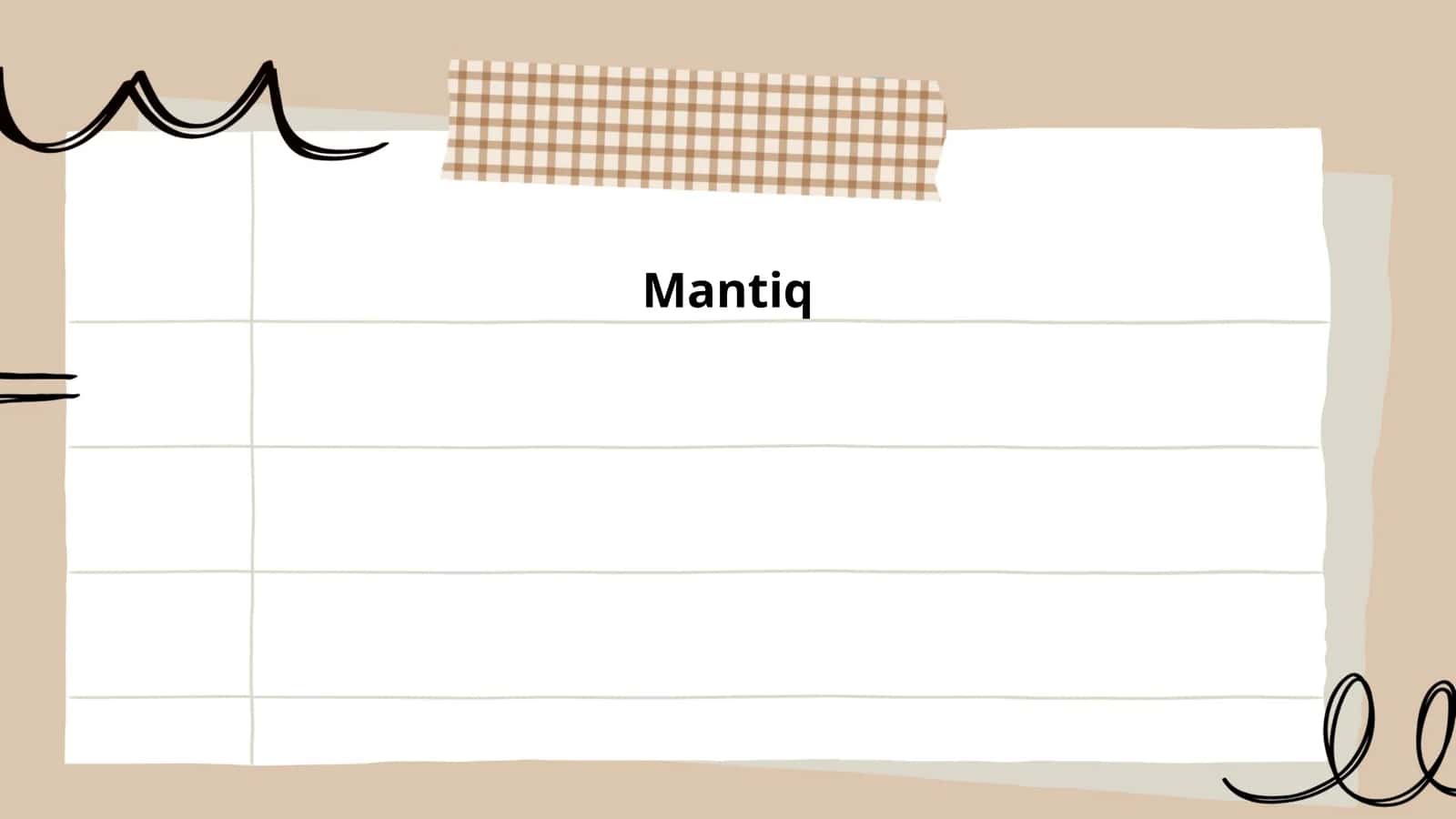 Mantiq