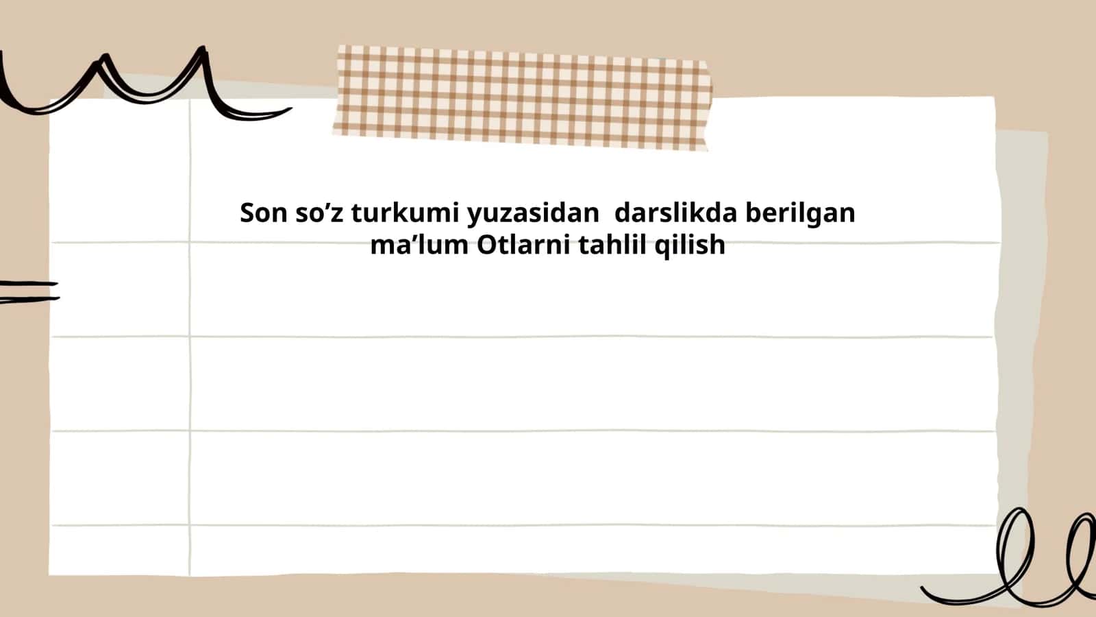 Son so‘z turkumi va uning maʼnosi