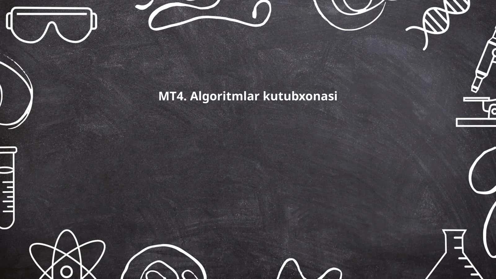 Algoritmlar kutubxonasi