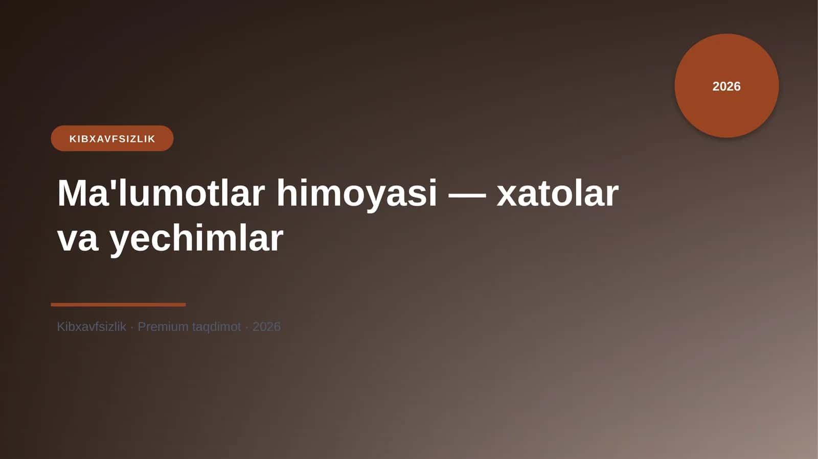 KIBXAVFSIZLIK