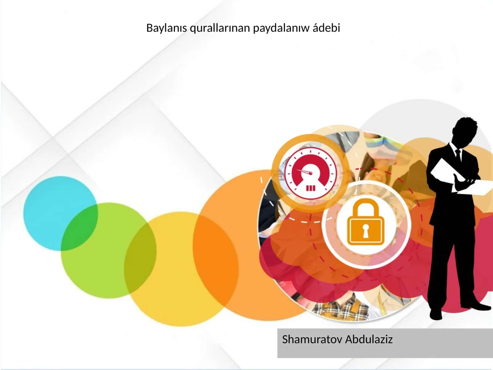 Baylanıs qurallarınan paydalanıw ádebi