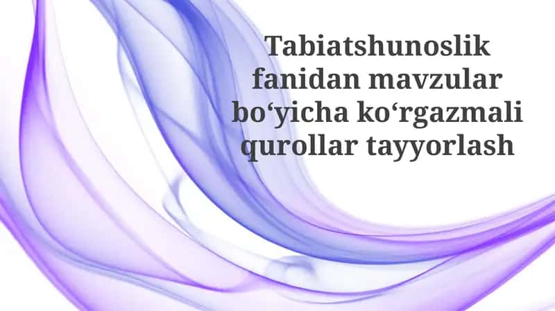Vizual qo'llanmalarning asosiy turlari va dizayn tamoyillari