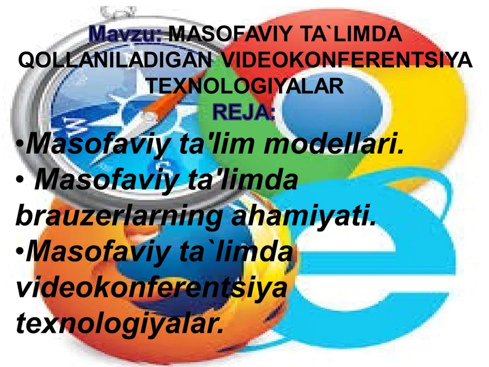 Masofaviy ta'lim(MT)