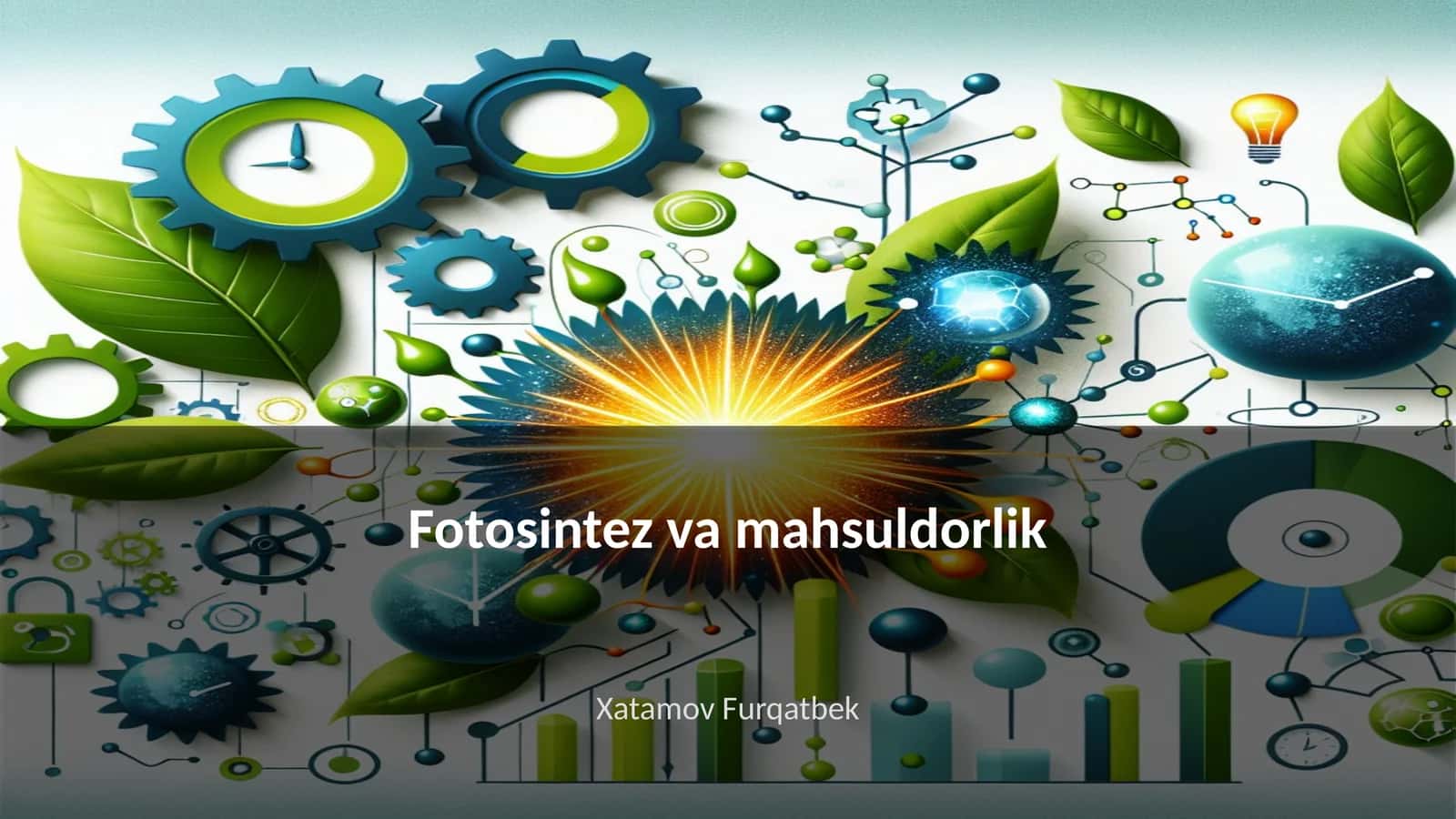 Fotosintez va mahsuldorlik