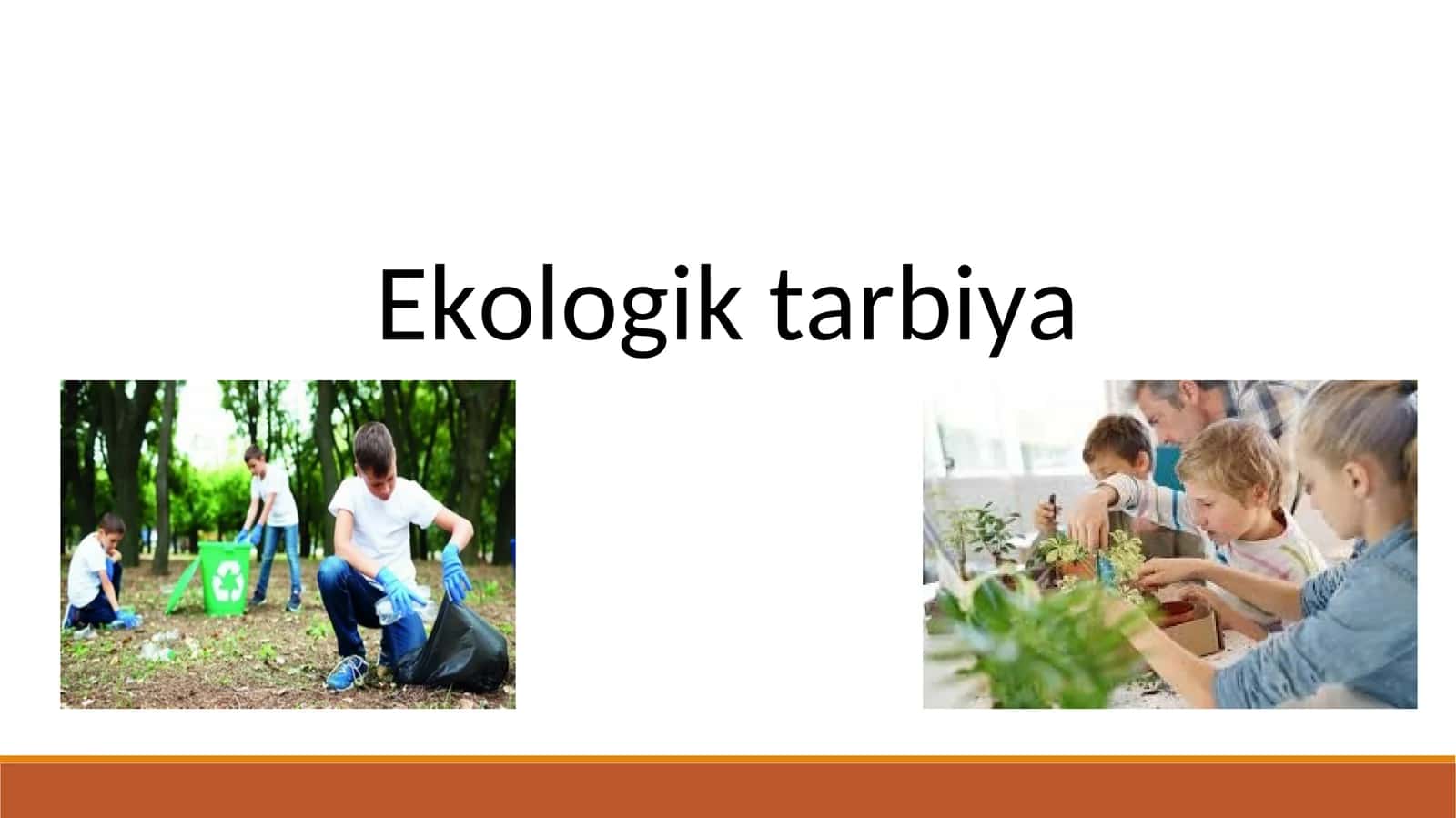 Ekologik tarbiya