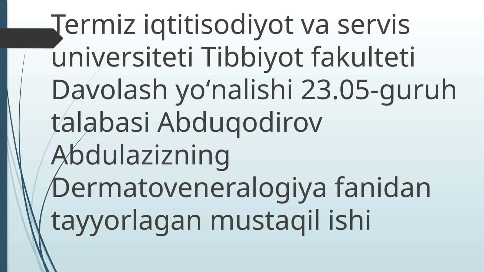 Professionaldermatozlar