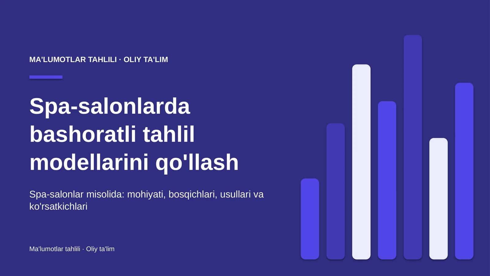 spa salonlarda bashoratli tahlil modellarini qo'llash 3267