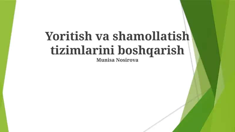 Rivojlangan Texnologiyalar