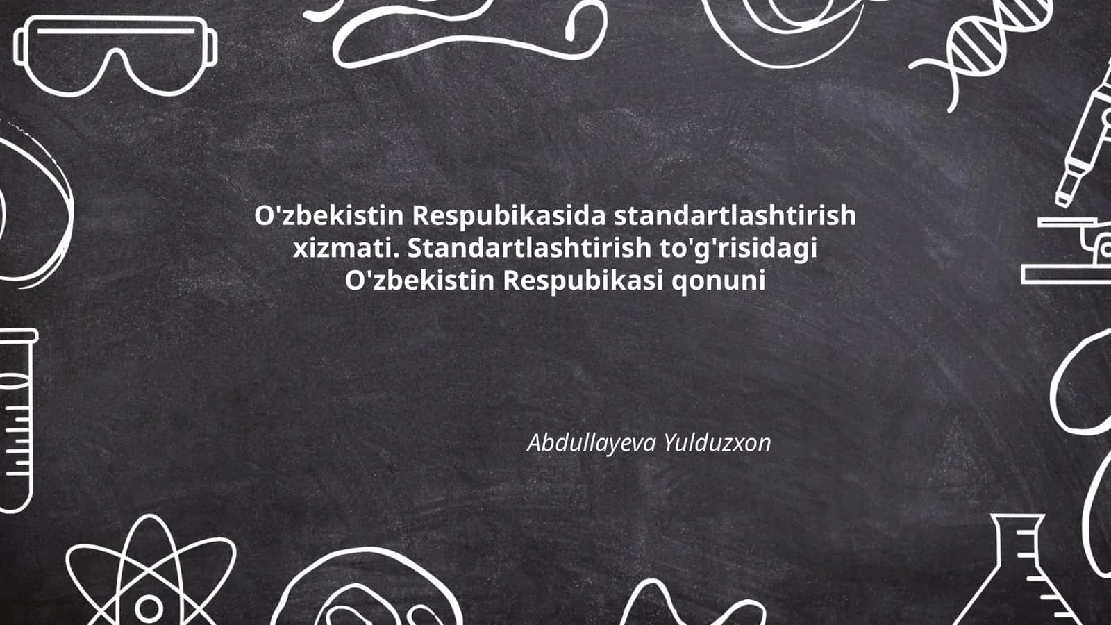 Standartlashtirishning asosiy tamoyillari