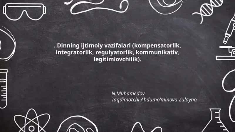 Ovqatlanishning ijtimoiy vazifalari va uning roli