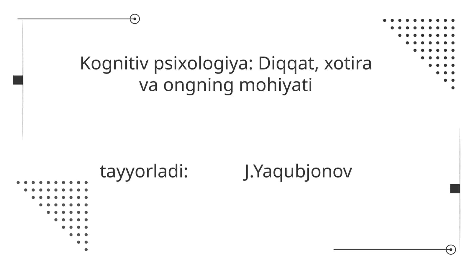 kognitiv psixologiyada diqqat xotira va ong