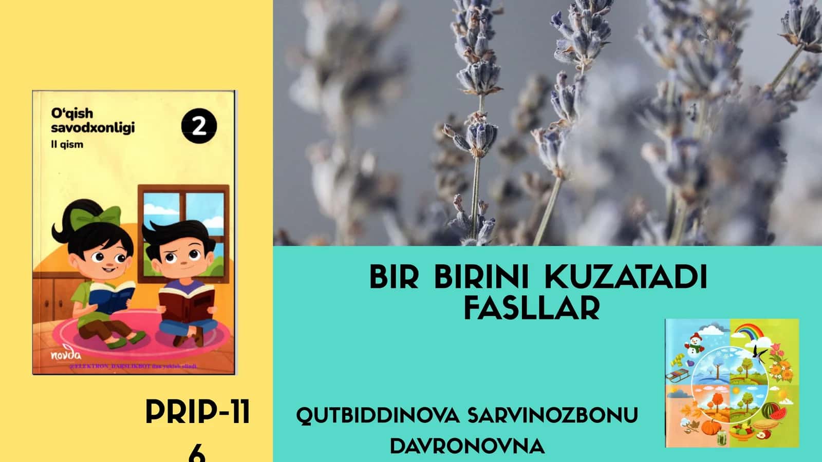 BIR BIRINI KUZATADI FASLLAR.