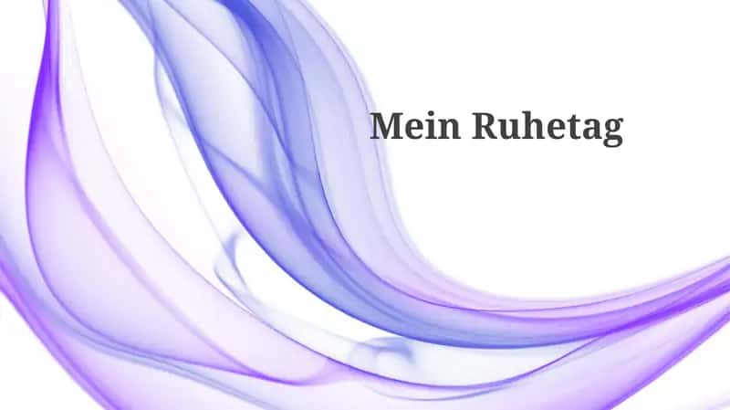 MeinRuhetag