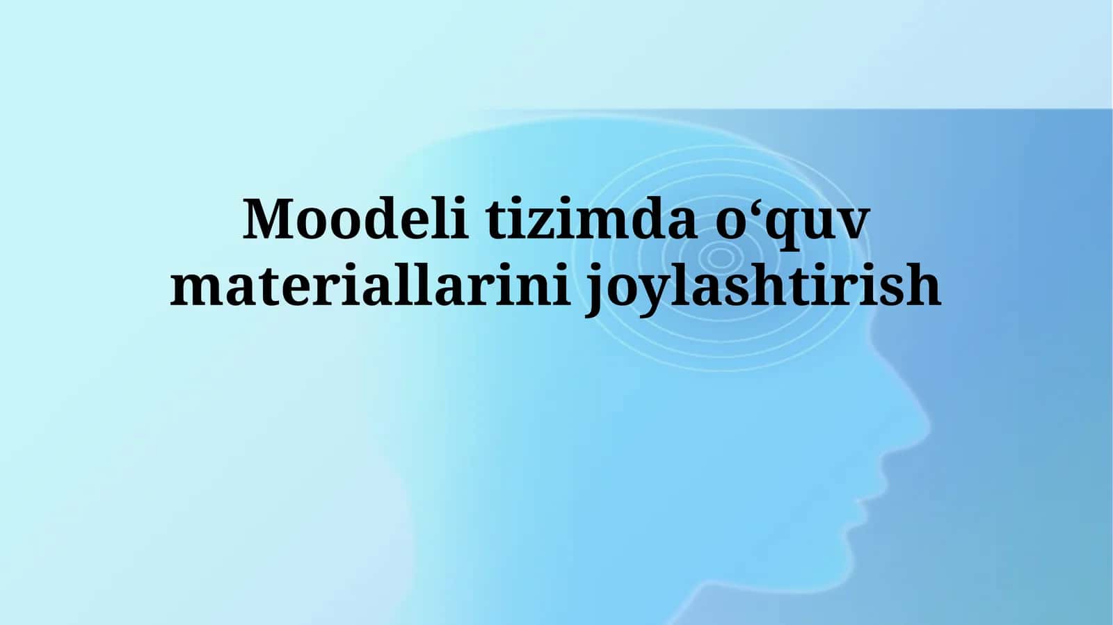 Moodle platformasi