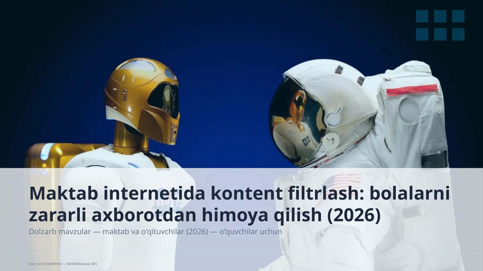 Maktab internetida kontent filtrlash