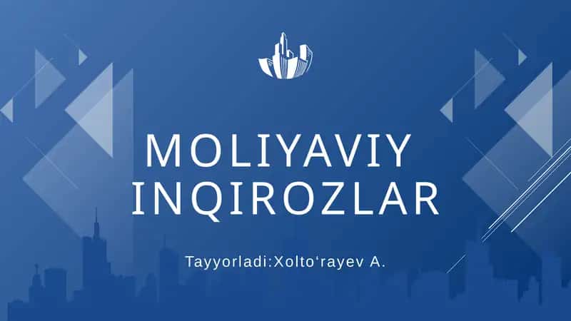 Moliyaviy vositachilar tomonidan ko‘rsatiladigan moliyaviy xizmatlar