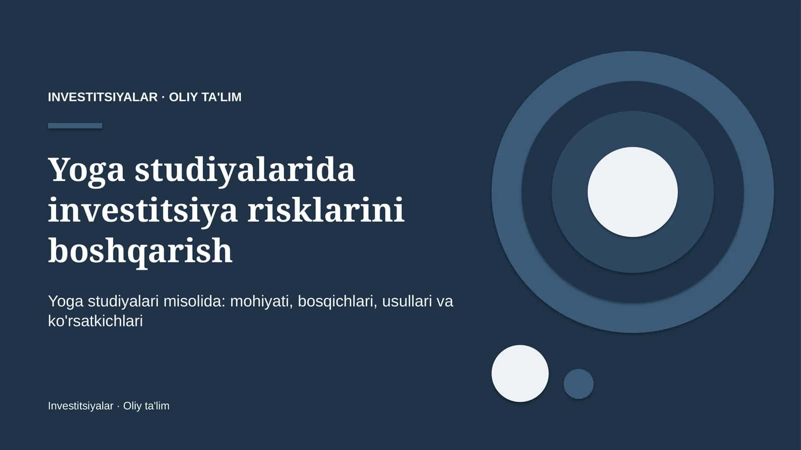 yoga studiyalarida investitsiya risklarini boshqarish 7055