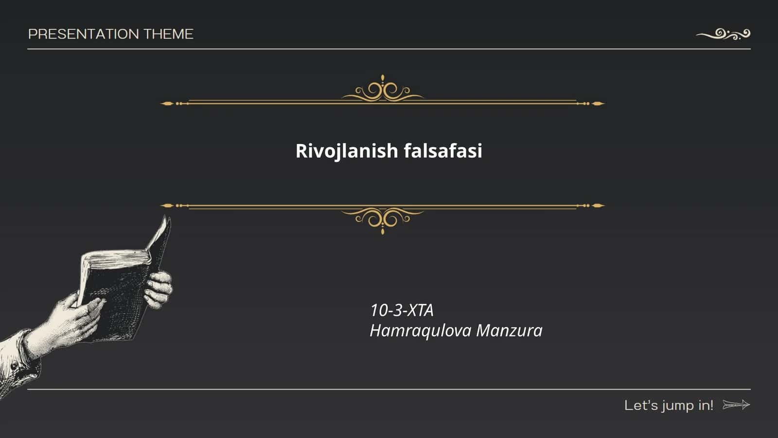 Rivojlanish falsafasi