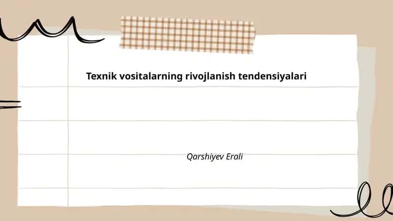 Sun'iy intellekt va mashina o'rganish