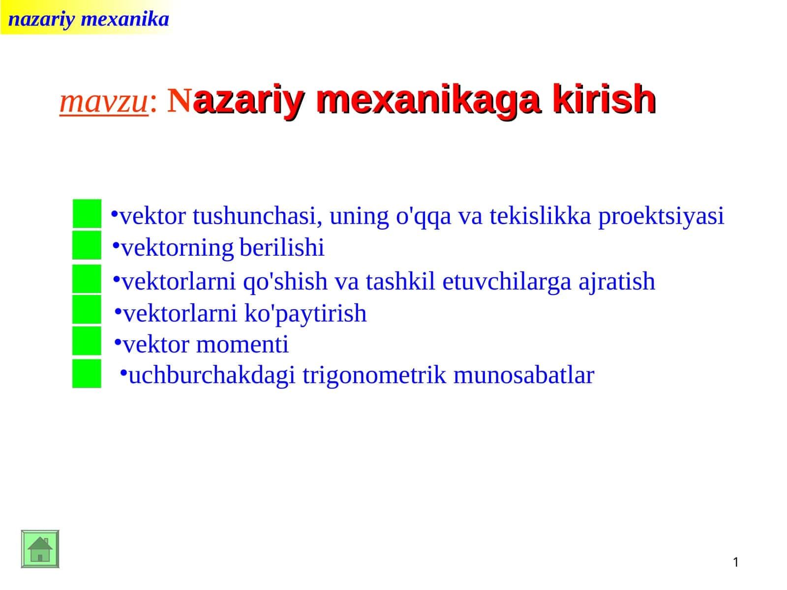 nazariymexanika
