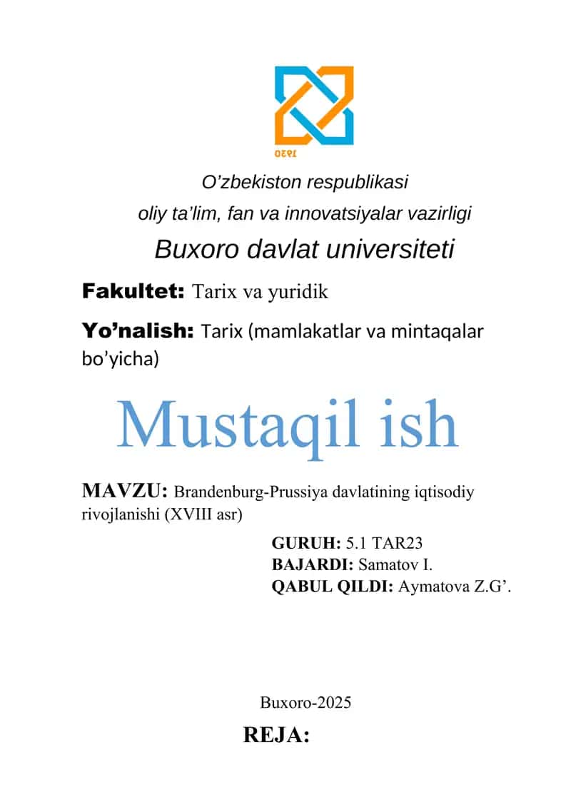 Brandenburg qirolligi XVII asrda