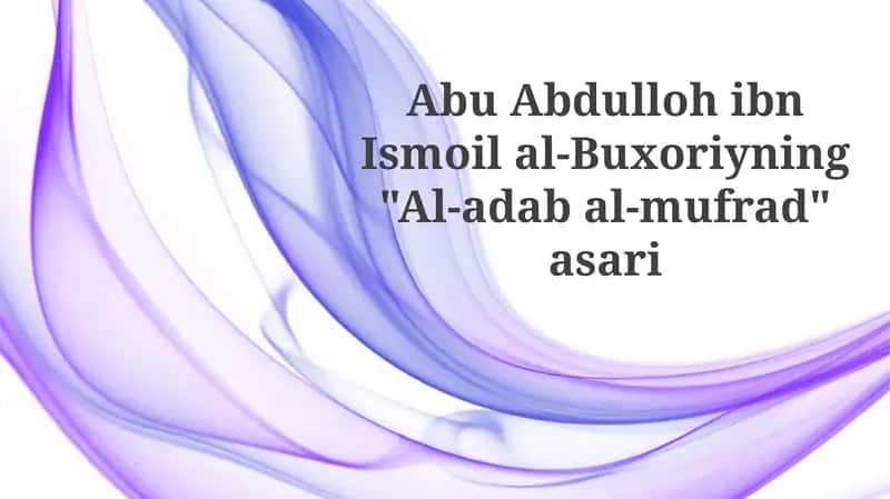 Al-adabal-mufrad