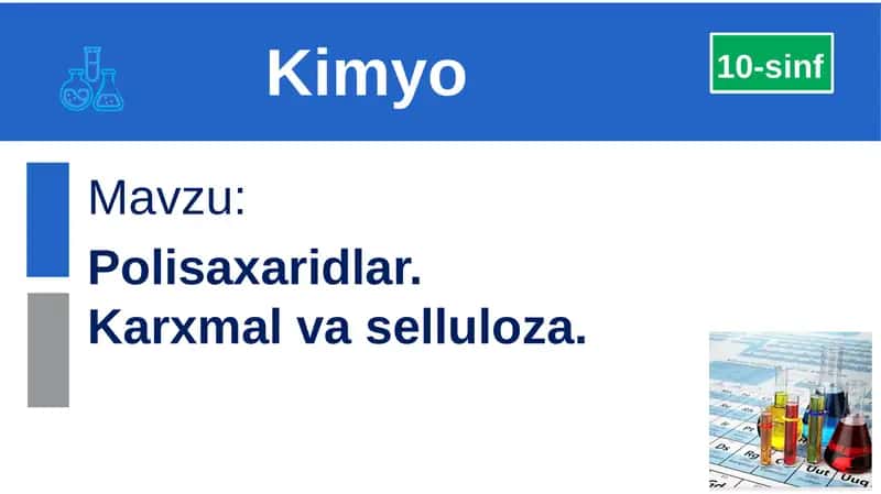 Polisaxaridlar