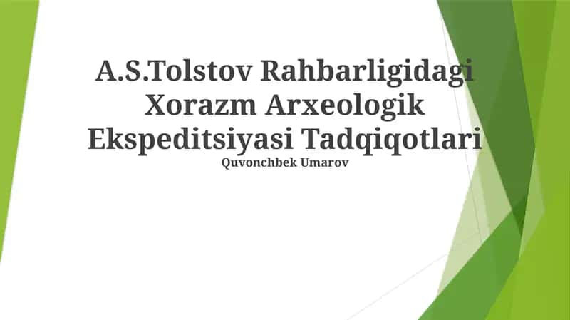 Qadimgi Xorazm Arxeologik Ekspeditsiyasi