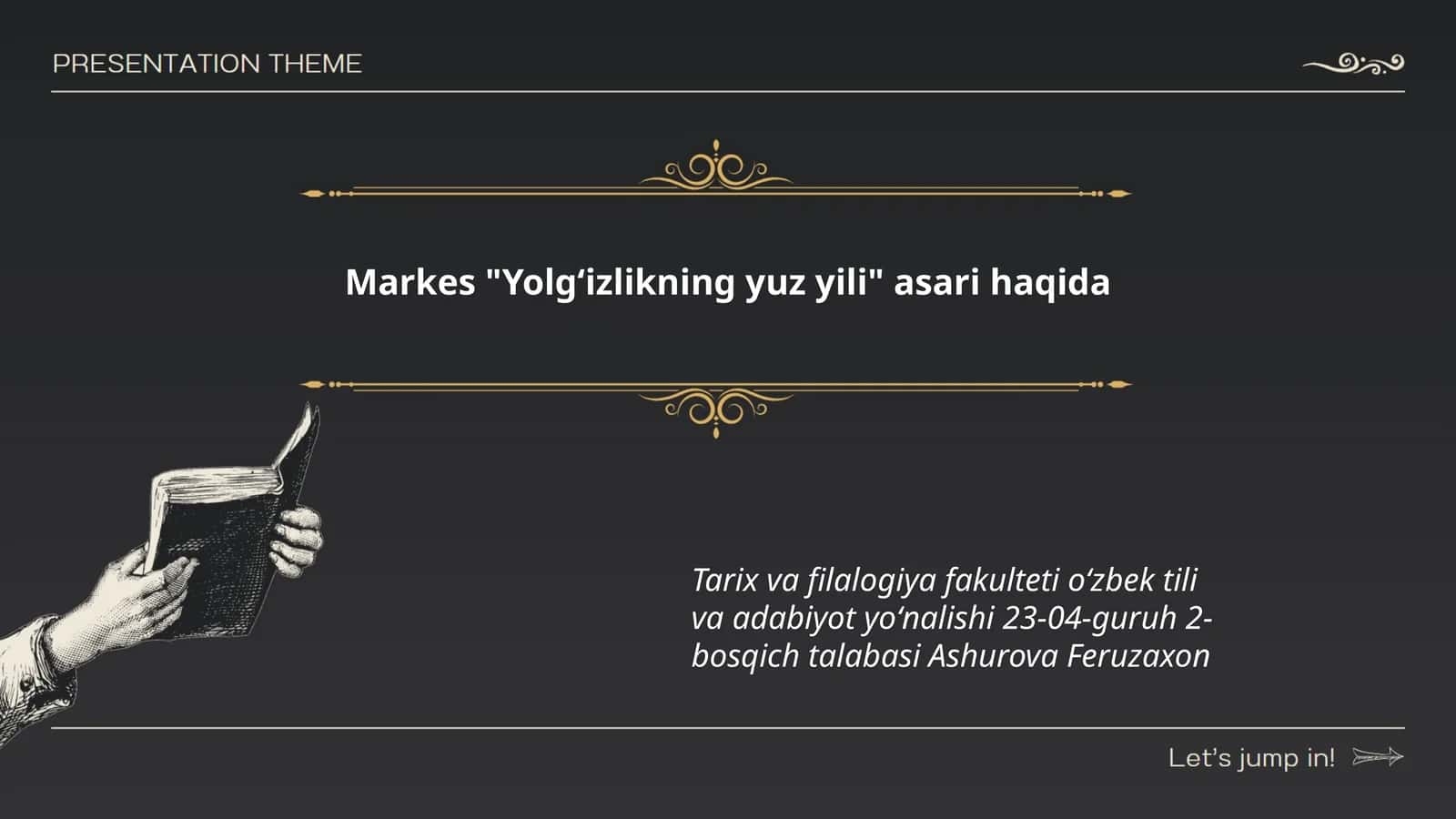 Yolgʻizlikning yuz yili