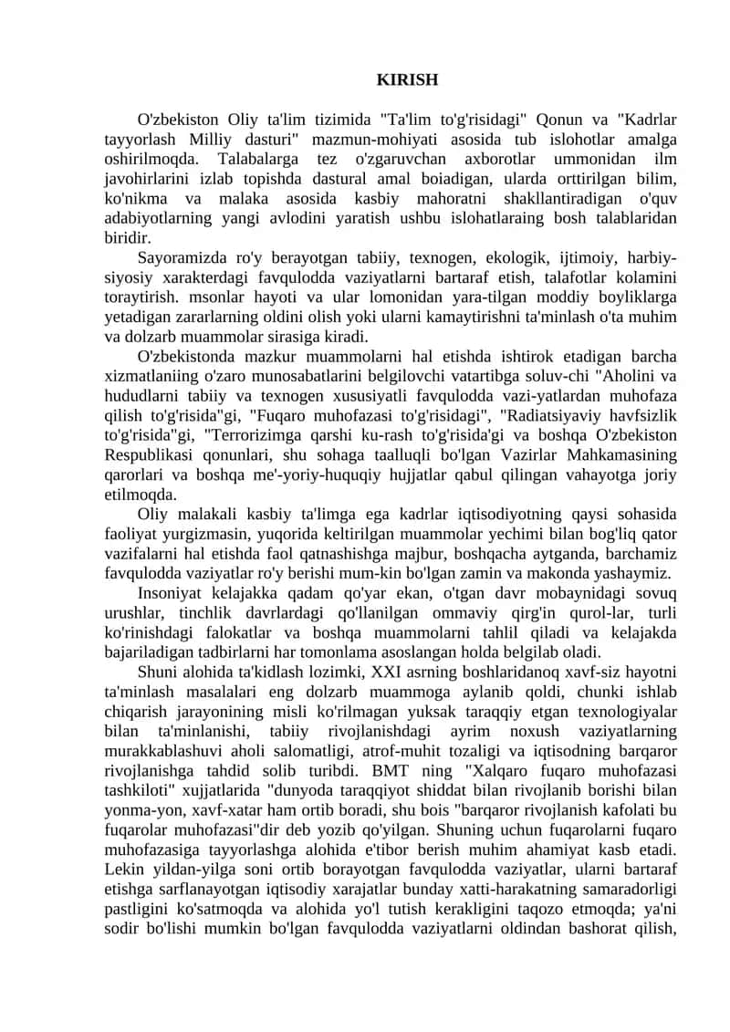 Kadrlar tayyorlash Milliy dasturi