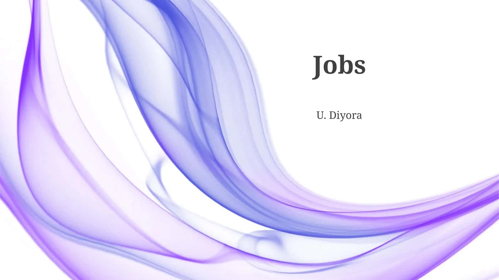 Jobs