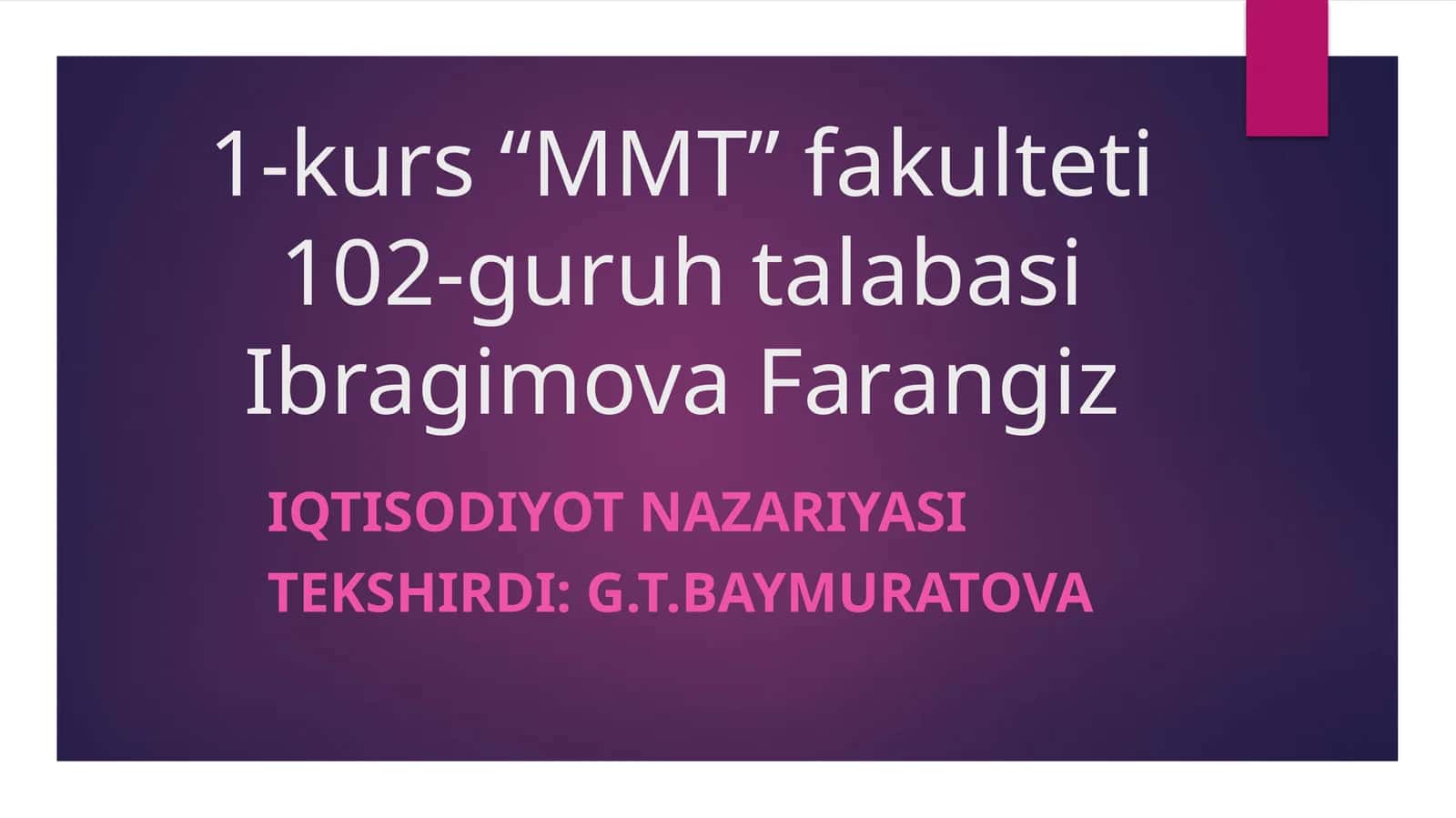 RAQOBAT VA NARXNING SHAKLLANISHI