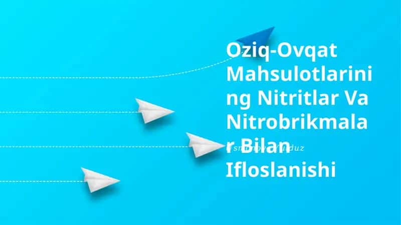 Oziq-Ovqat Mahsulotlarining Nitritlar Va Nitrobrikmalar Bilan Ifloslanishi