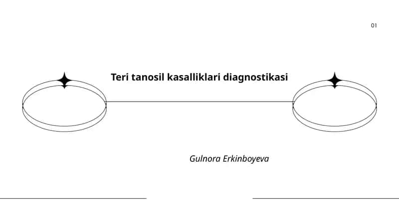 Teri tanosil kasalliklari diagnostikasi
