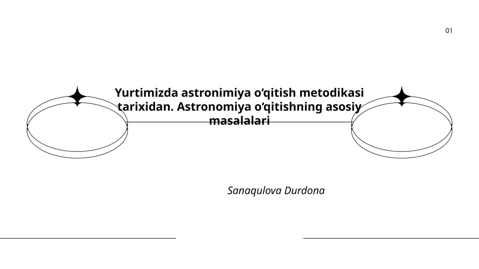 Yurtimizda astronimiya o‘qitish metodikasi tarixidan. Astronomiya o‘qitishning asosiy masalalari