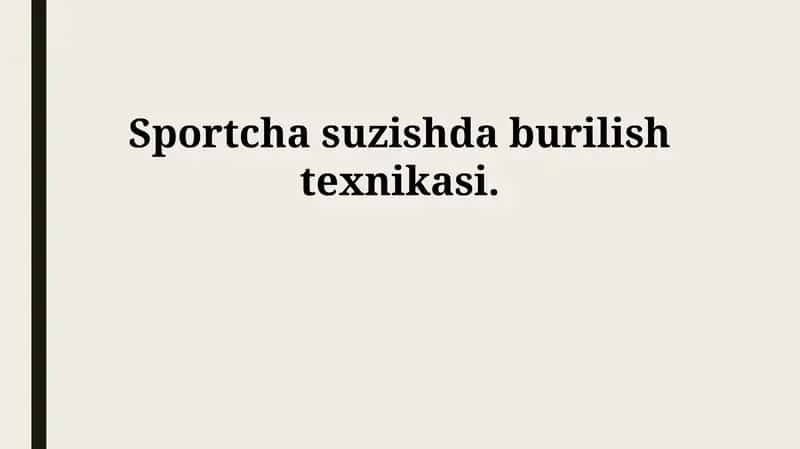 Burilish texnikasi
