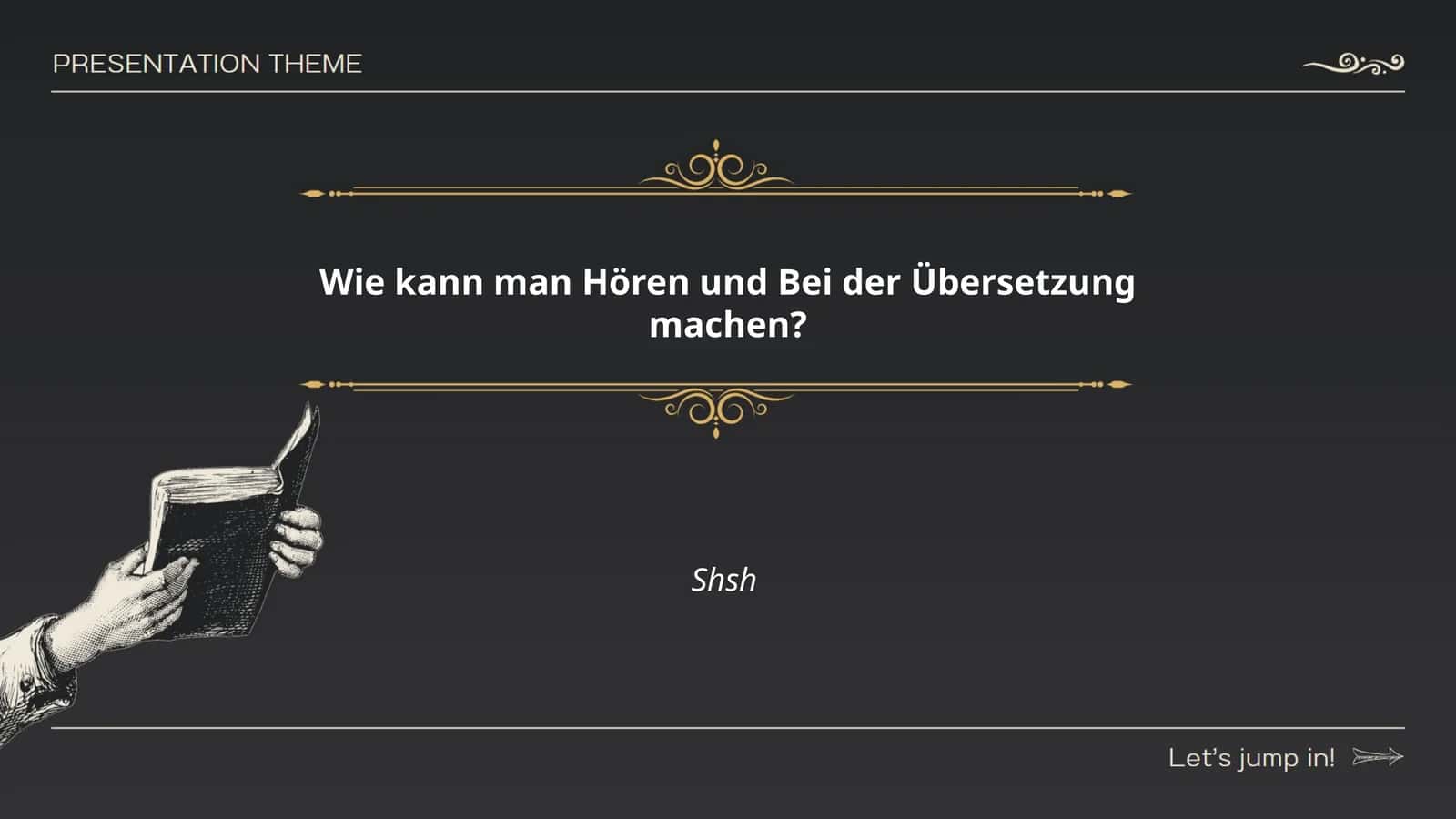 Aktives Zuhören bei der Übersetzung