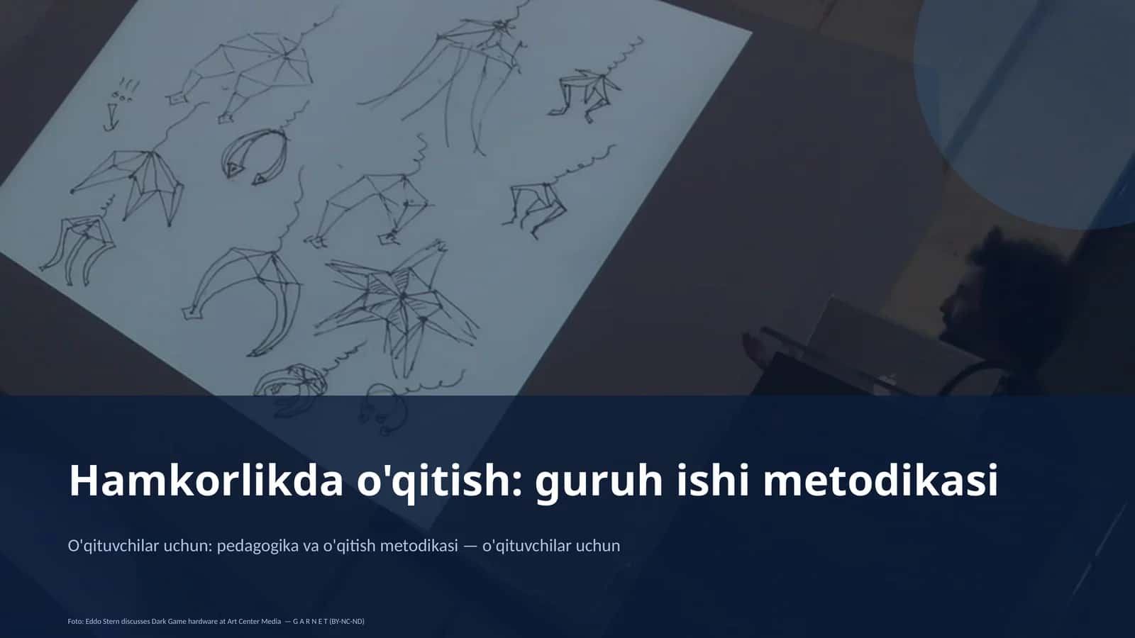 Hamkorlikda o'qitish: guruh ishi metodikasi