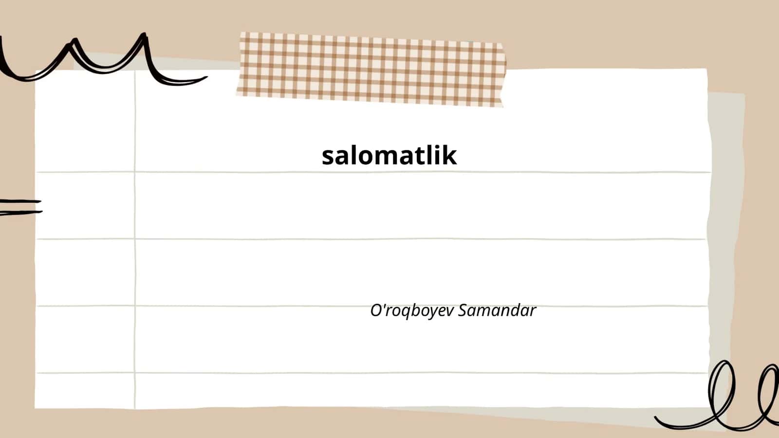 Sog'lom ovqatlanish