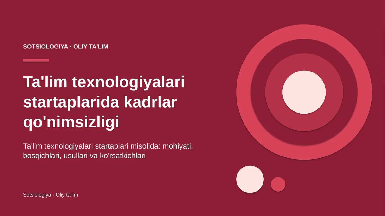 ta'lim texnologiyalari startaplarida kadrlar qo'nimsizligi 7434