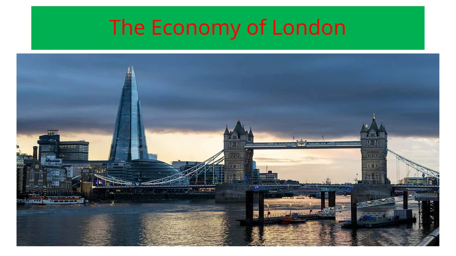 The Economy of London