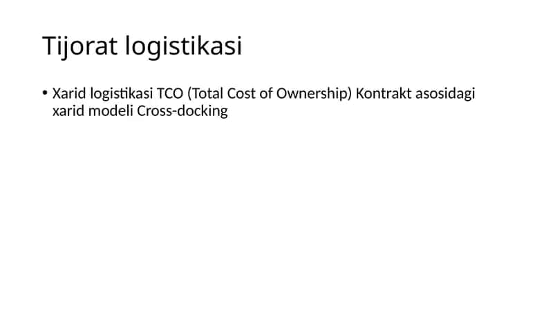 Xarid logistikasi