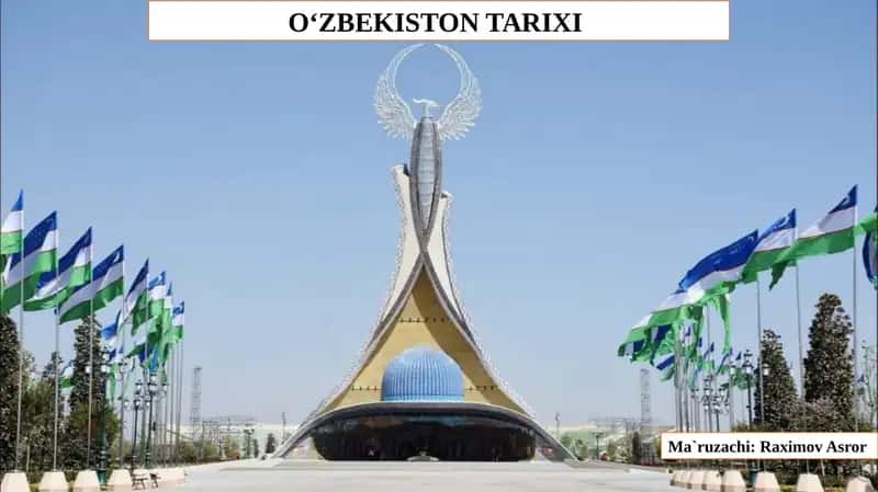 O‘zbekiston Tarixi