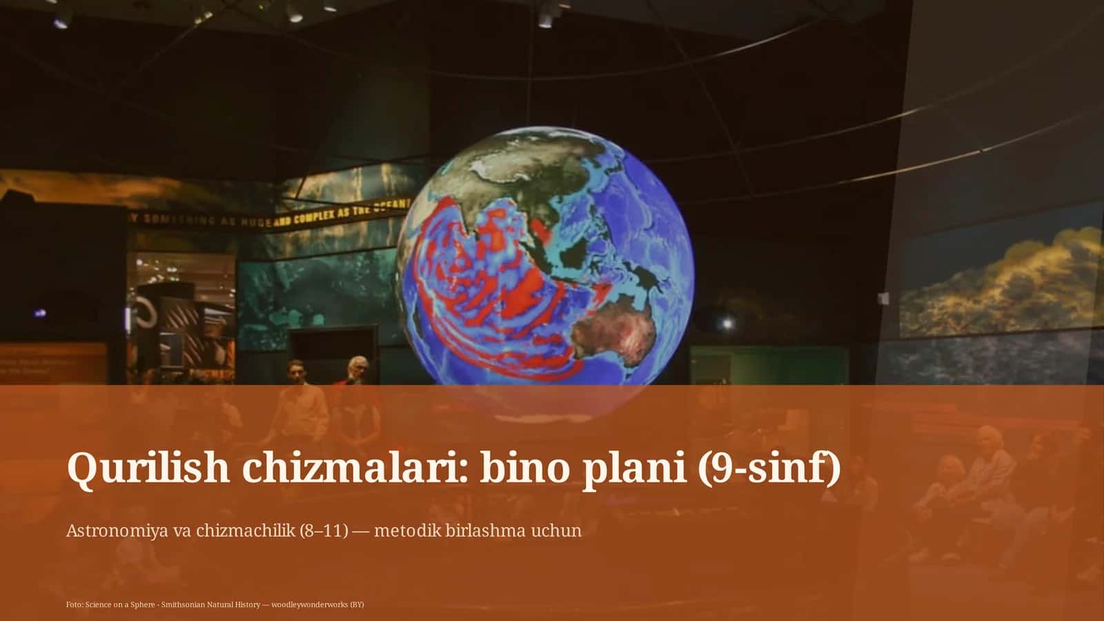 Qurilish chizmalari: bino plani (9-sinf)